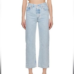 LEVI’S RIBCAGE STRAIGHT ANKLE CROP - SIZE 27
